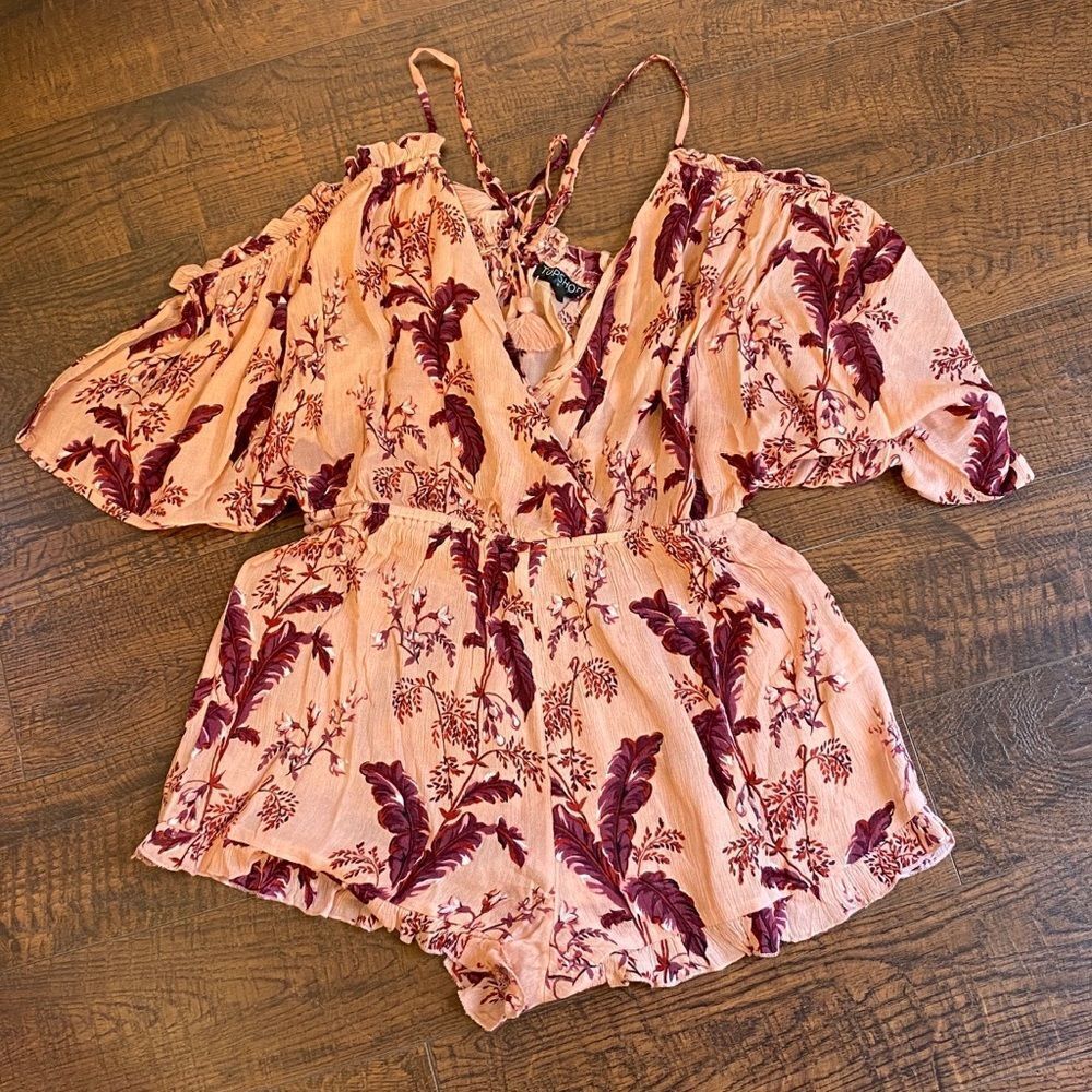 Topshop Romper Coverup